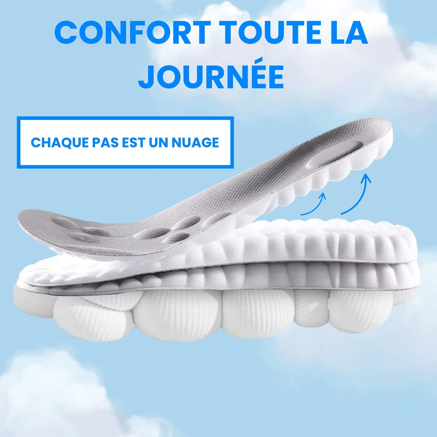 Semelle confort mousse premium Soleazy