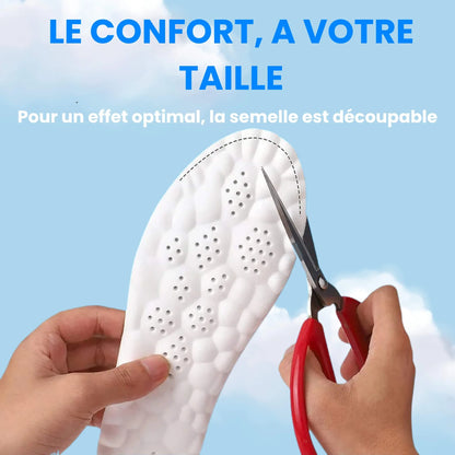 Semelle mousse haute densité confort quotidien