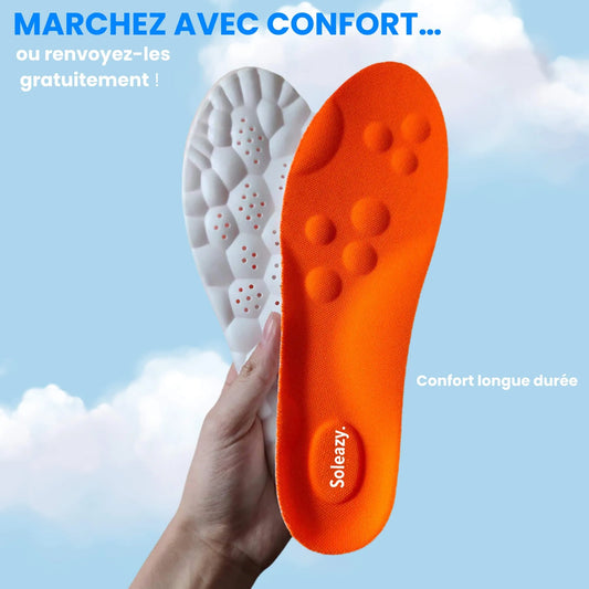 Semelle confort marche usage quotidien
